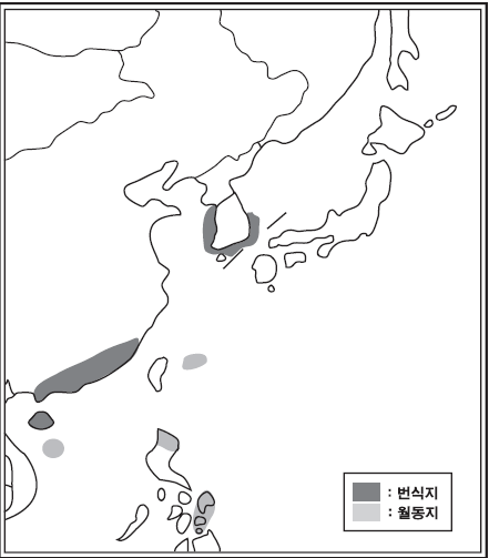 서식지 지도