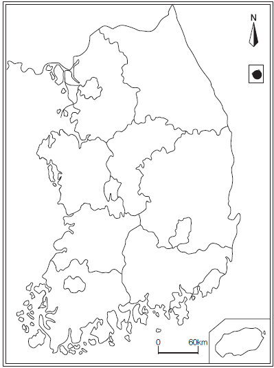 서식지 지도